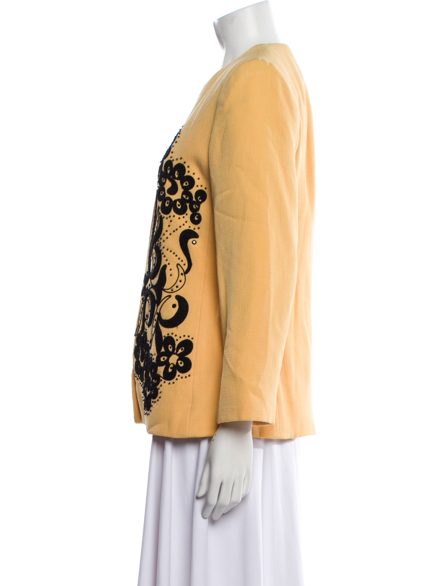 Carolina Herrera Printed Evening Jacket