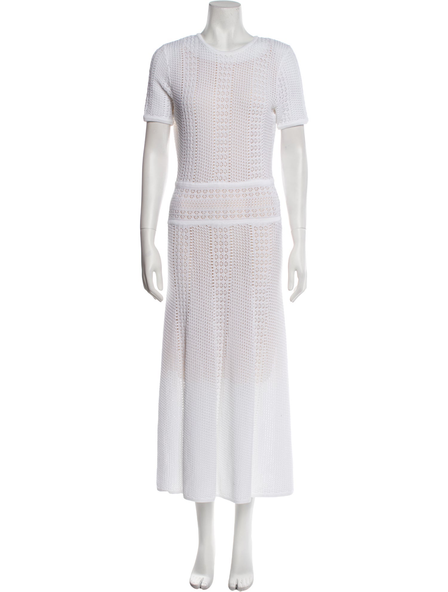 Carolina Herrera Crew Neck Long Dress w/ Tags