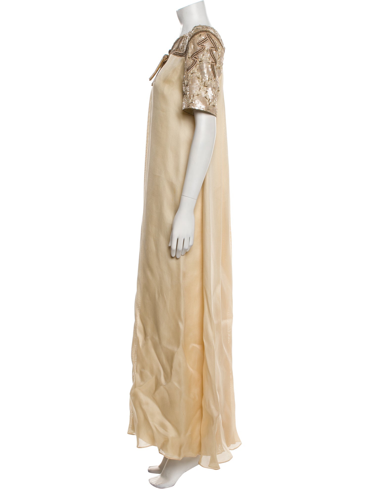 Carolina Herrera Silk Long Dress