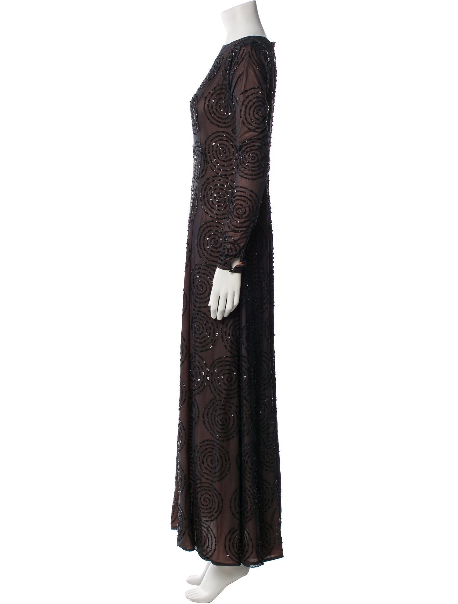 Carolina Herrera Nylon Long Dress