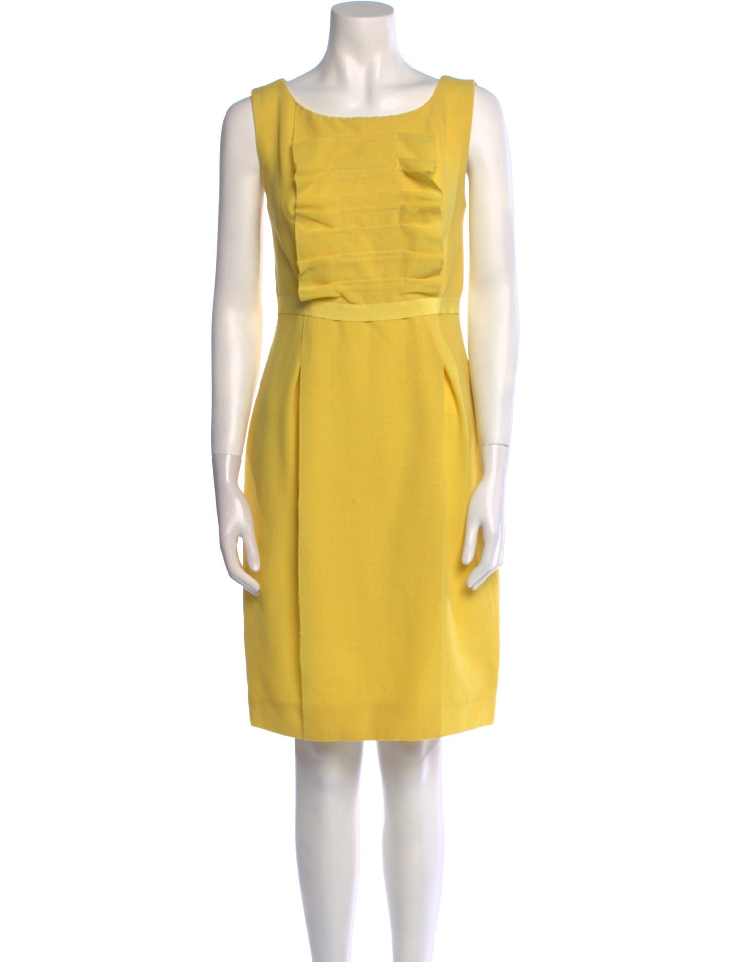 Carolina Herrera Virgin Wool Mini Dress