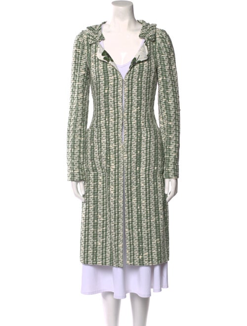 Carolina Herrera Houndstooth Print Knee-Length Dress