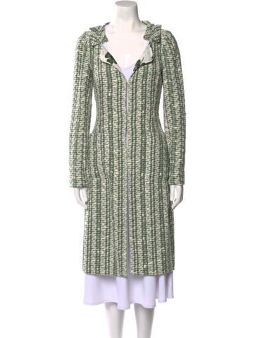 Carolina Herrera Dresses Houndstooth Print Knee-Length Dress S