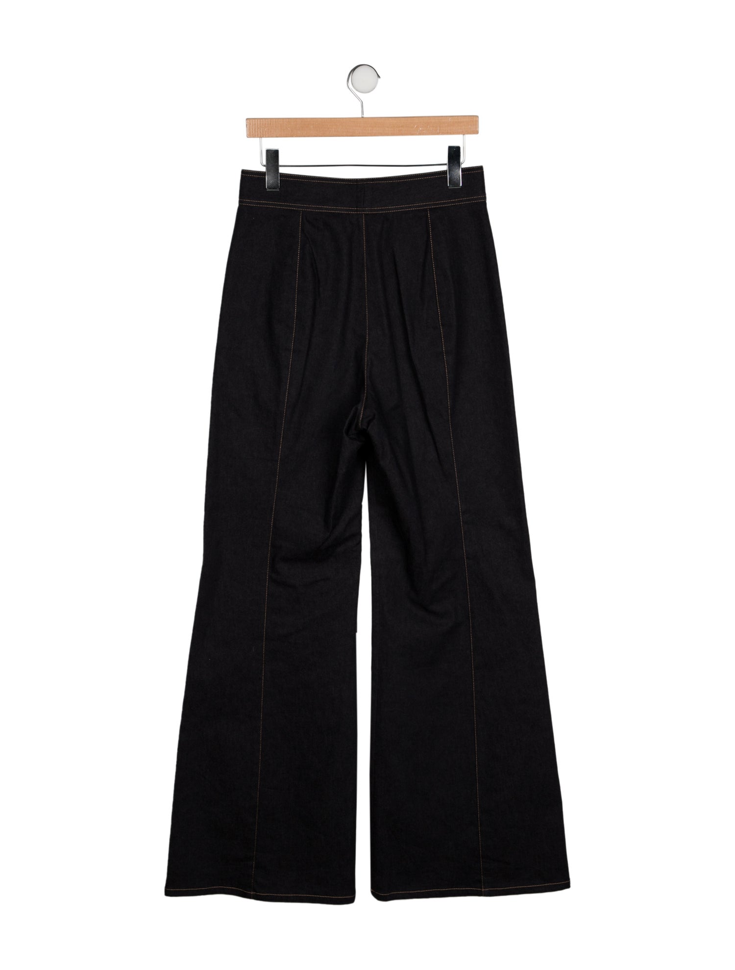 Carolina Herrera High-Rise Wide Leg Jeans
