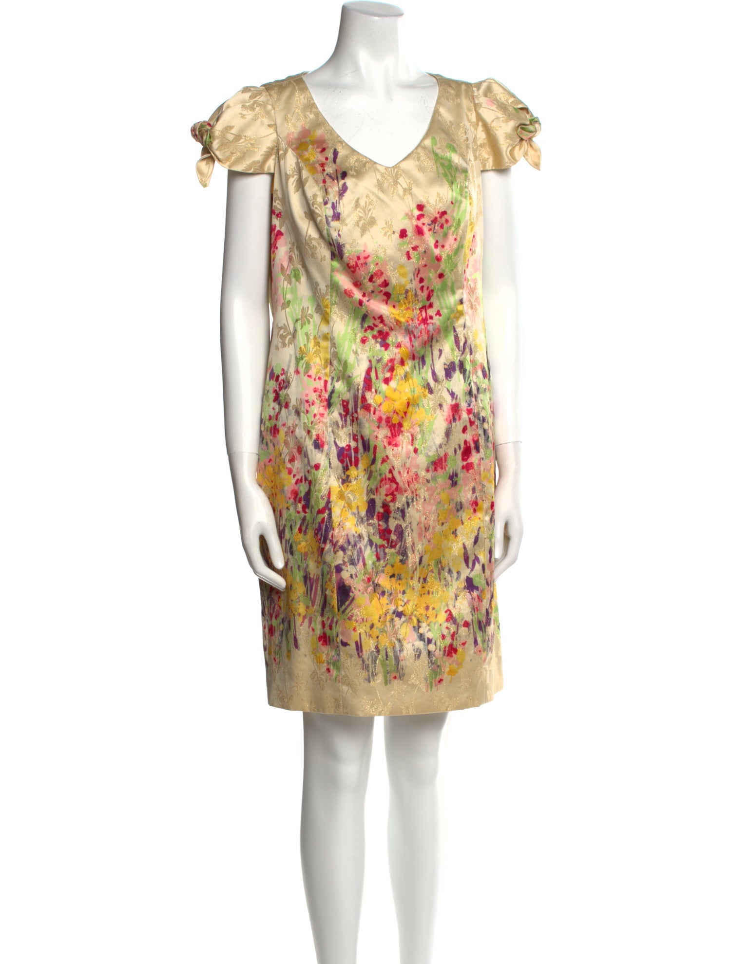 Carolina Herrera Printed Mini Dress