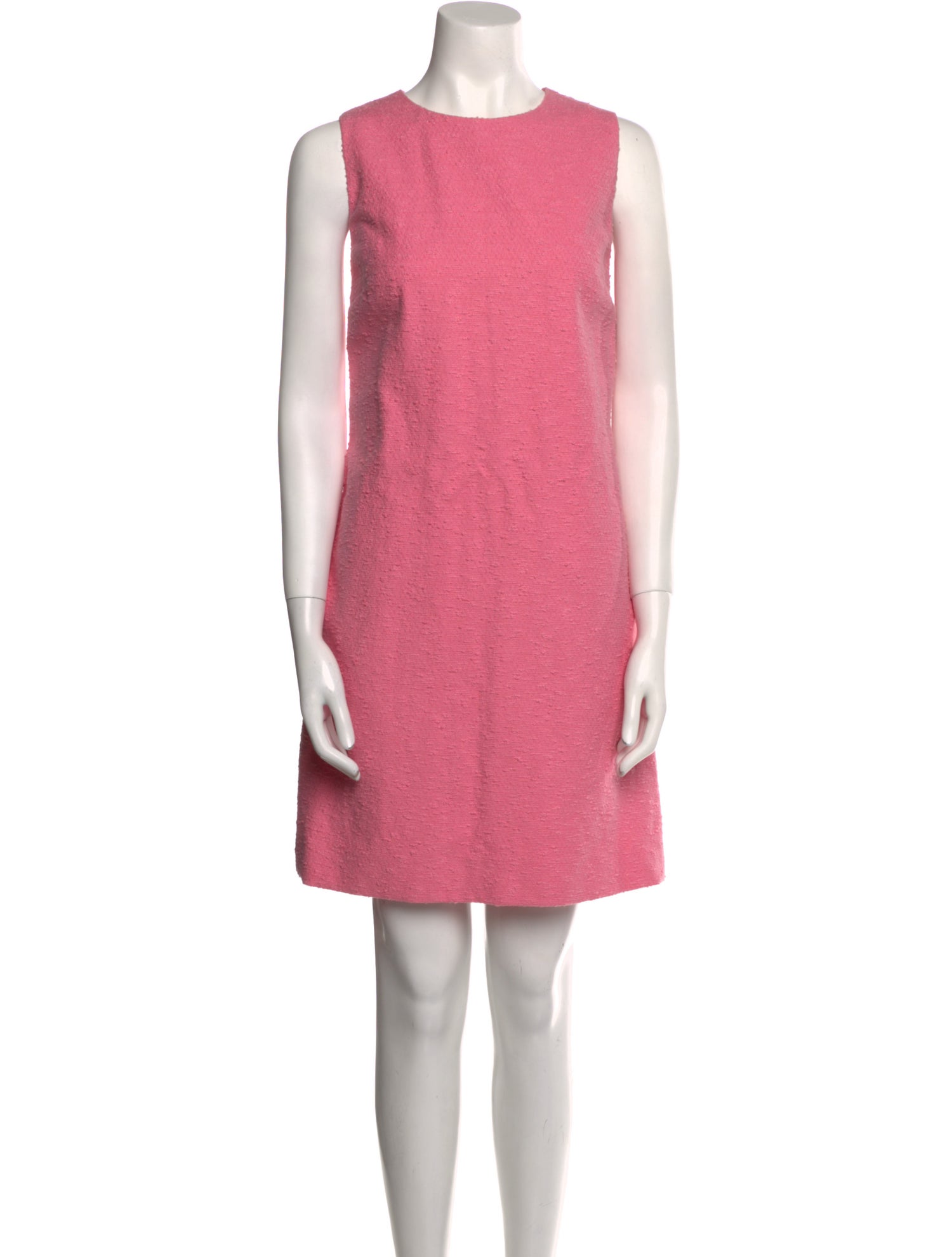 Carolina Herrera Crew Neck Mini Dress