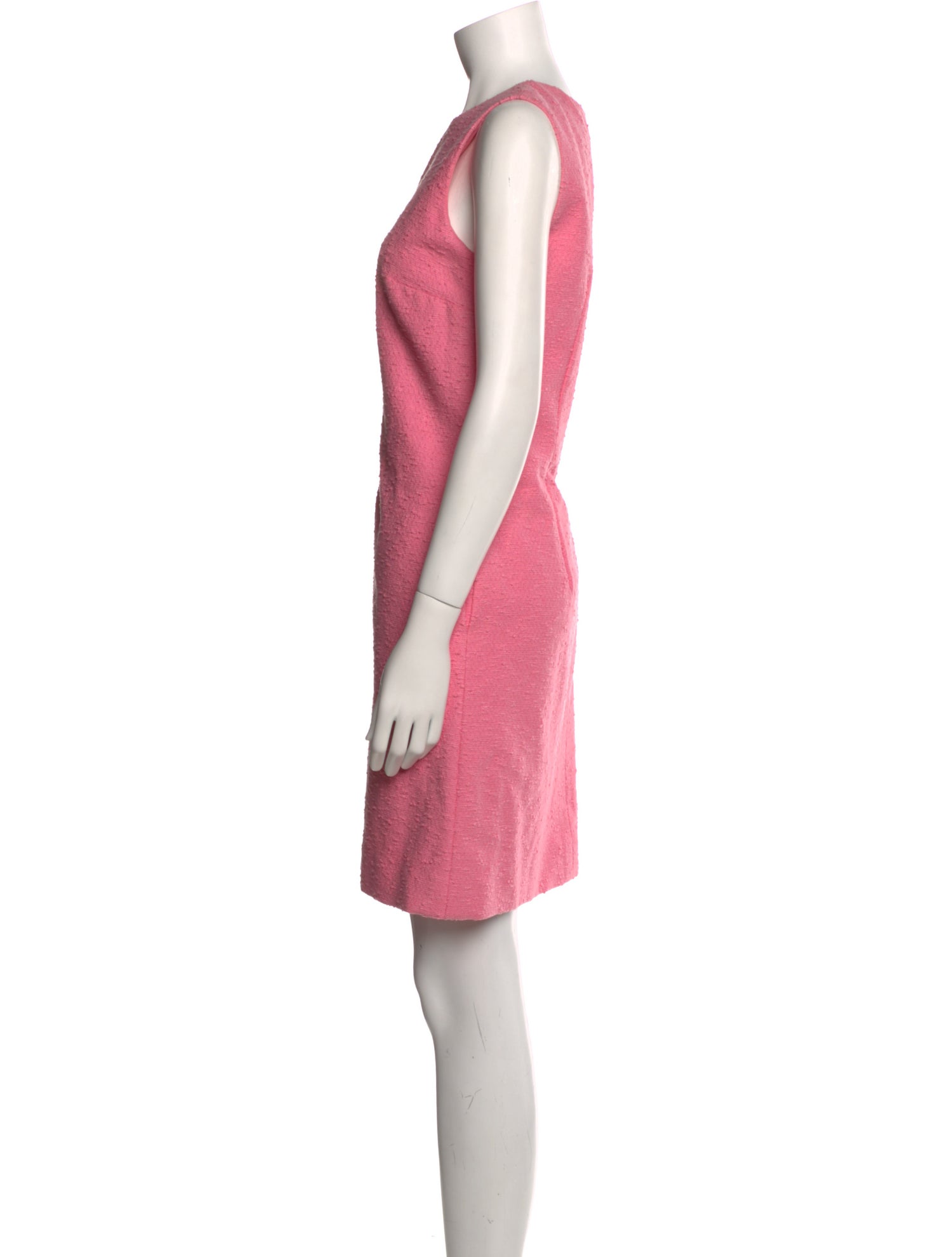 Carolina Herrera Crew Neck Mini Dress