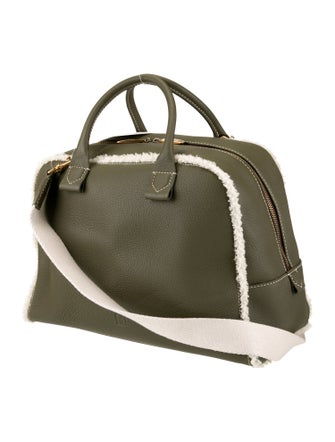 Carolina Herrera Leather Top Handle Bag