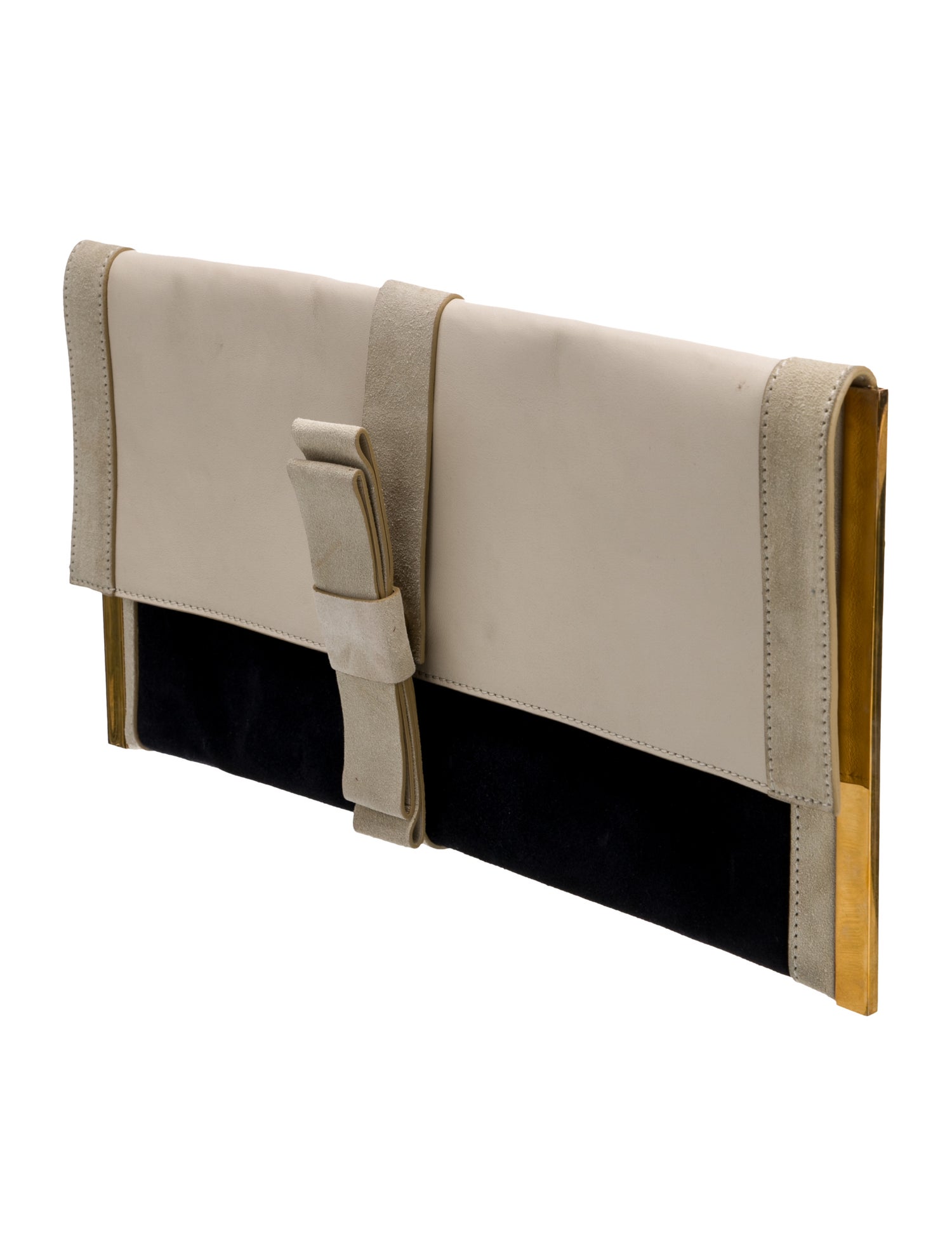 Carolina Herrera Leather Clutch
