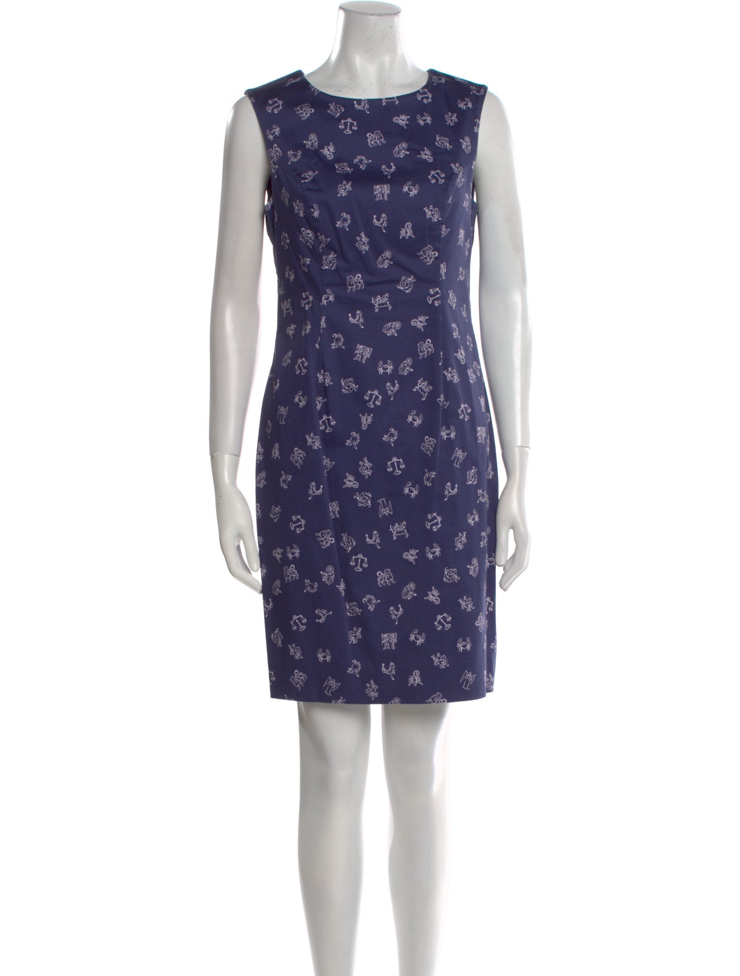 Carolina Herrera Printed Mini Dress