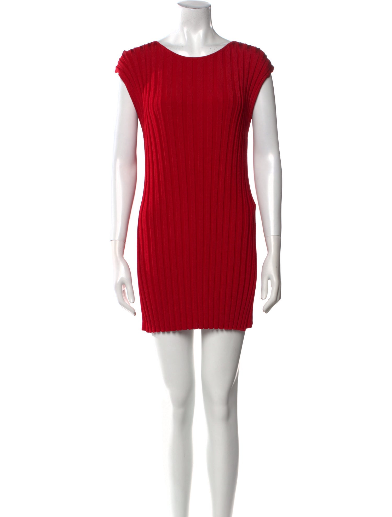 Carolina Herrera Crew Neck Mini Dress