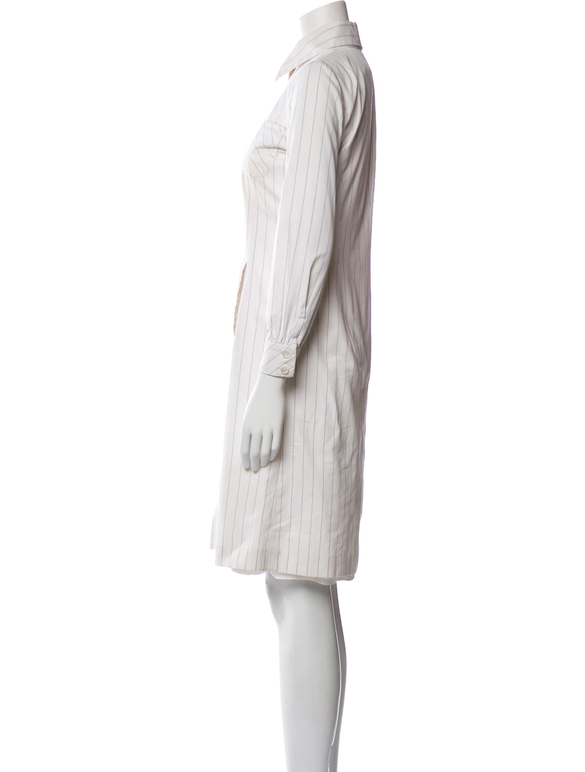 Carolina Herrera Striped Knee-Length Dress