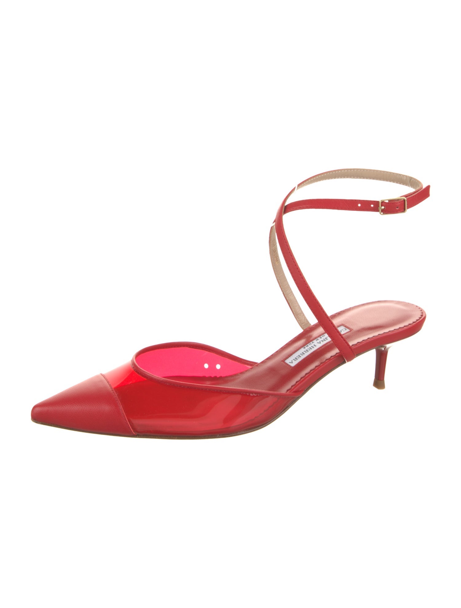Carolina Herrera PVC Mules