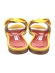 Carolina Herrera Ruffle Embellishment Slides