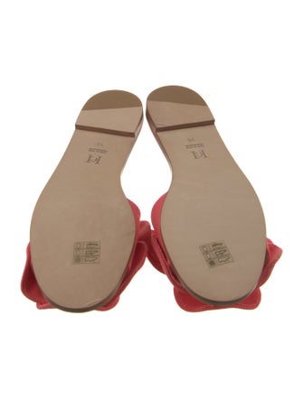 Carolina Herrera Beaded Accents Slides