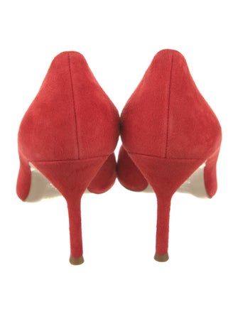 Carolina Herrera Suede Pumps