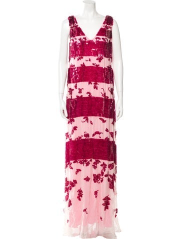 Carolina Herrera Dresses Silk Long Dress US 10 | L