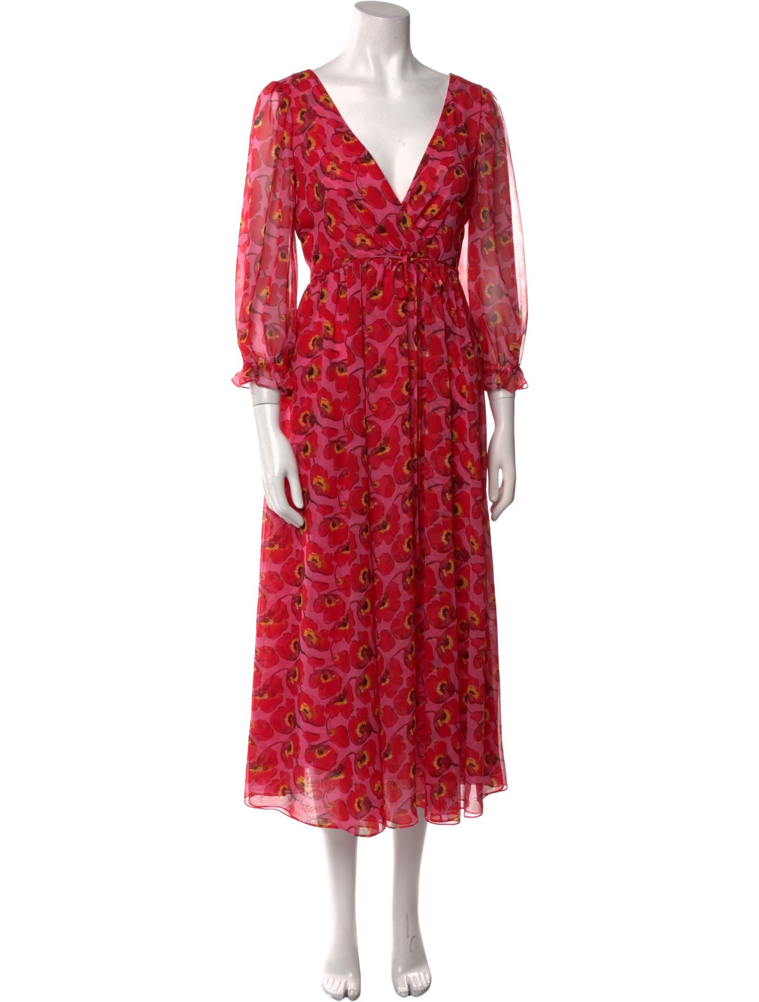 Carolina Herrera Silk Long Dress w/ Tags