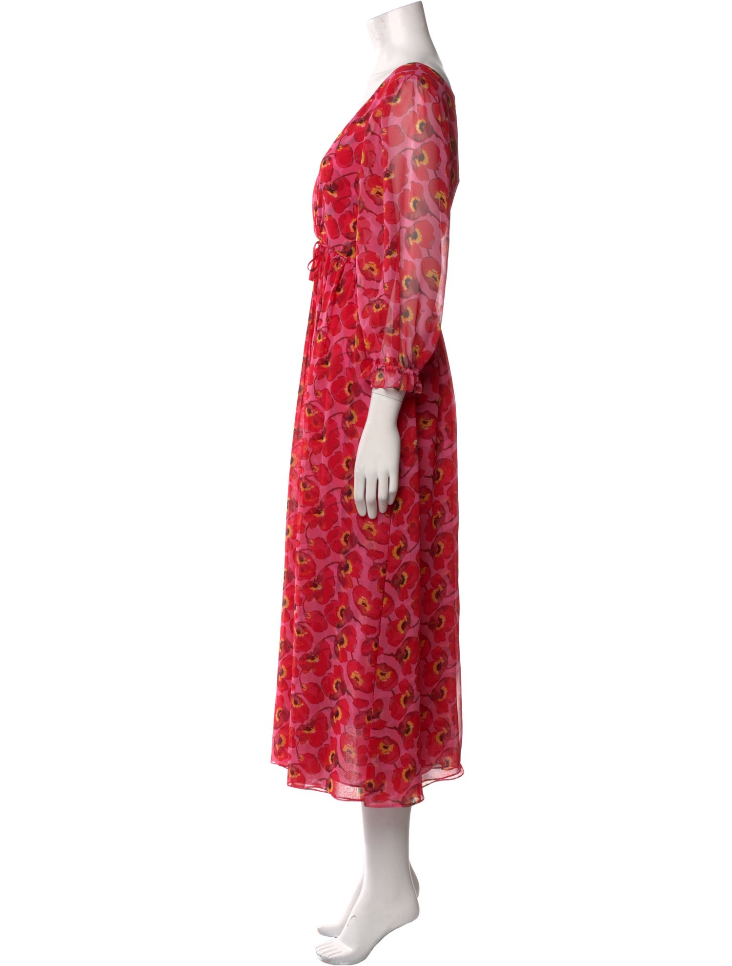 Carolina Herrera Silk Long Dress w/ Tags