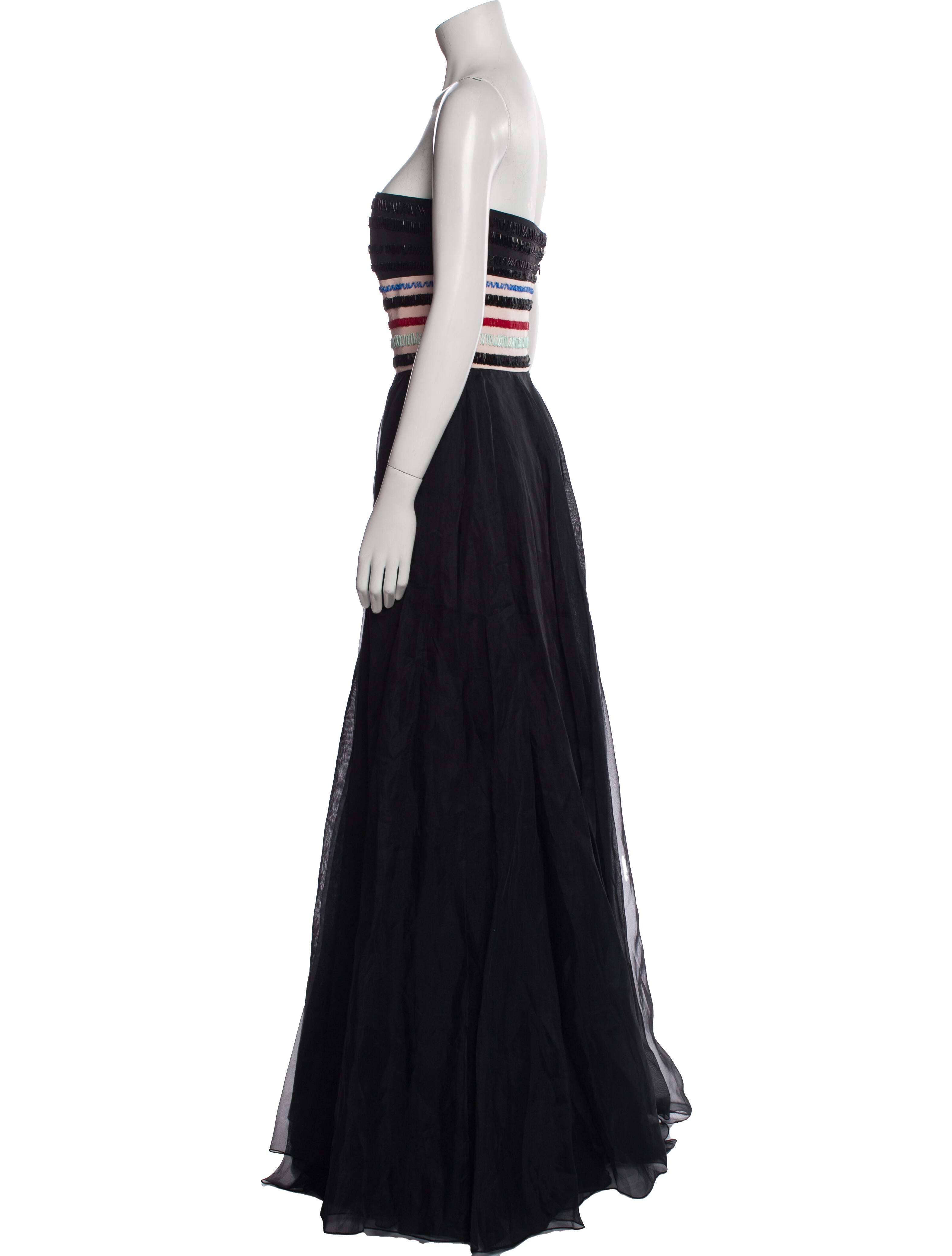 Carolina Herrera Silk Long Dress