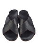 Carolina Herrera Leather Slides