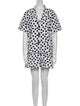 Carolina Herrera Polka Dot Print Short Set
