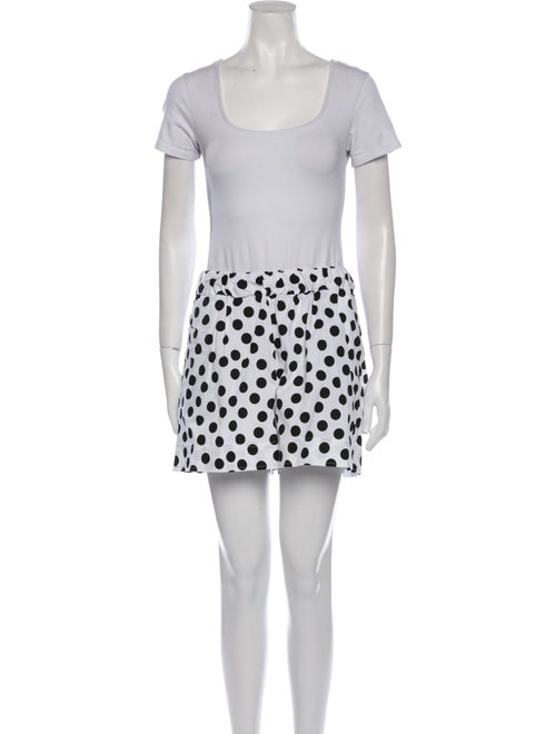 Carolina Herrera Polka Dot Print Short Set