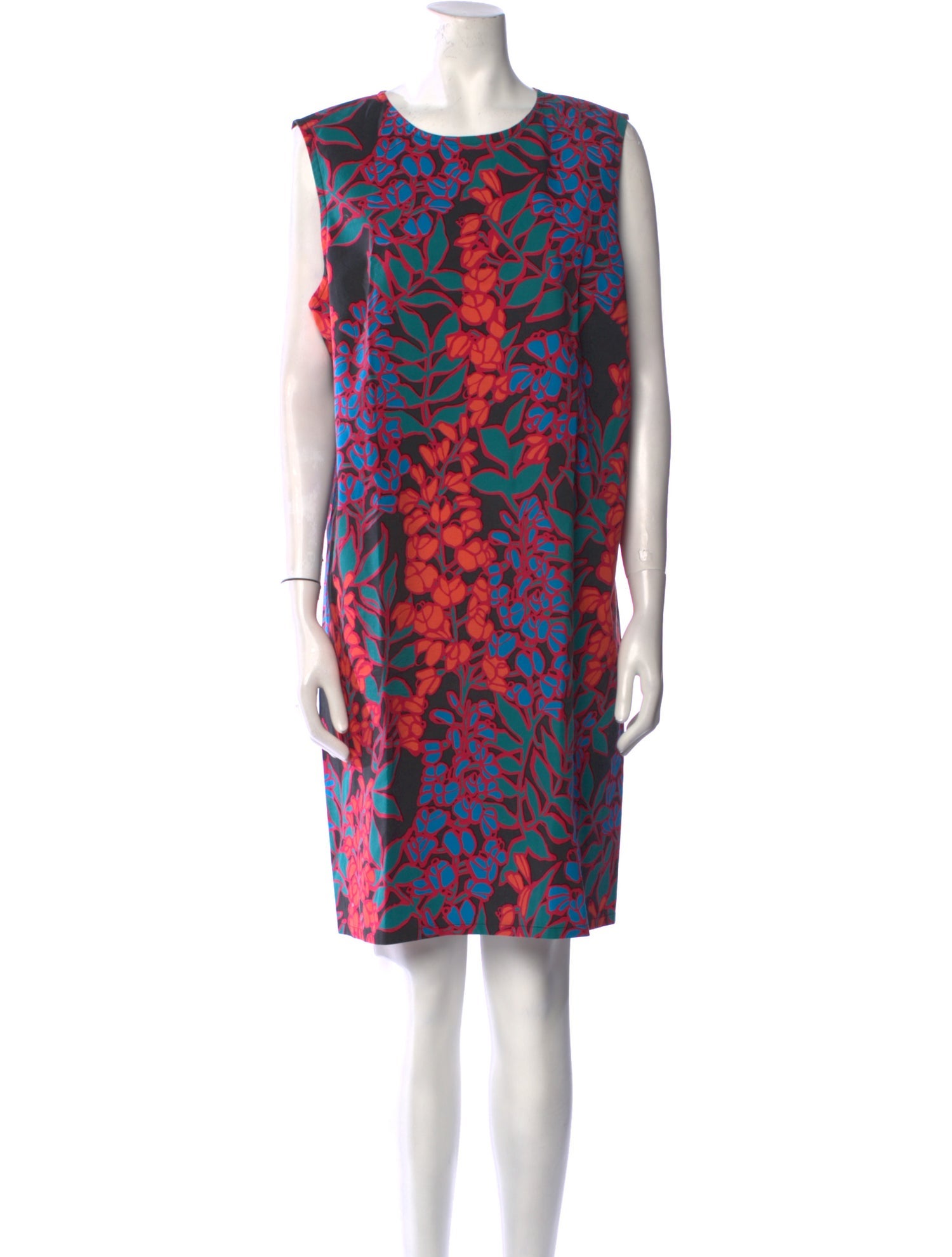 Carolina Herrera Printed Knee-Length Dress