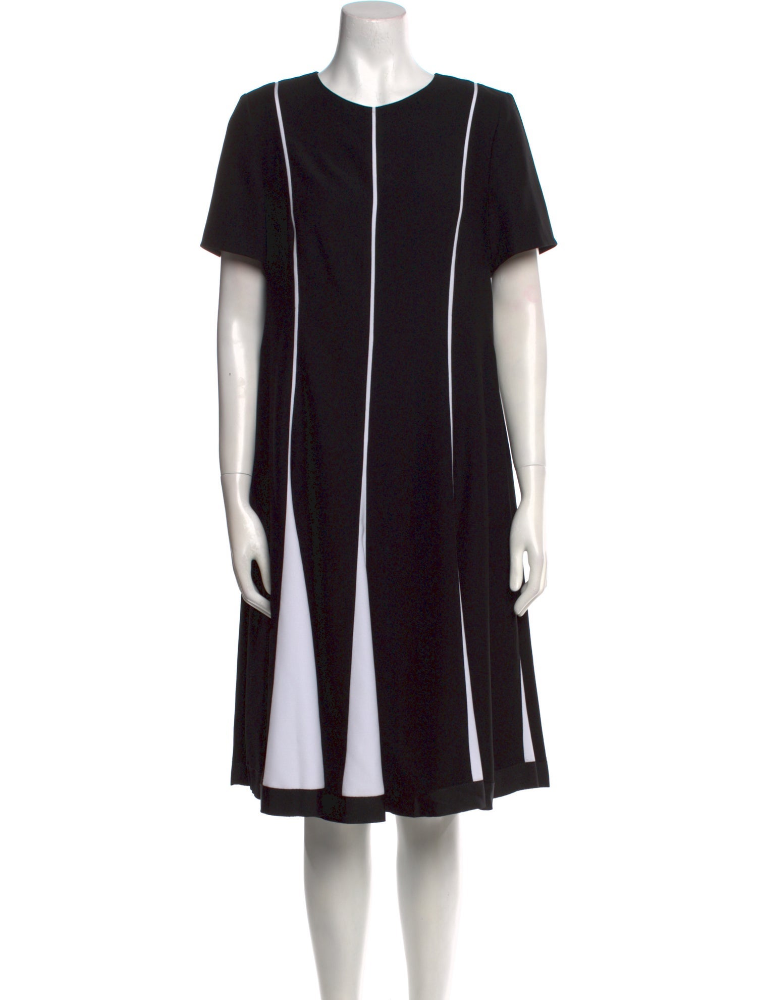 Carolina Herrera Crew Neck Mini Dress