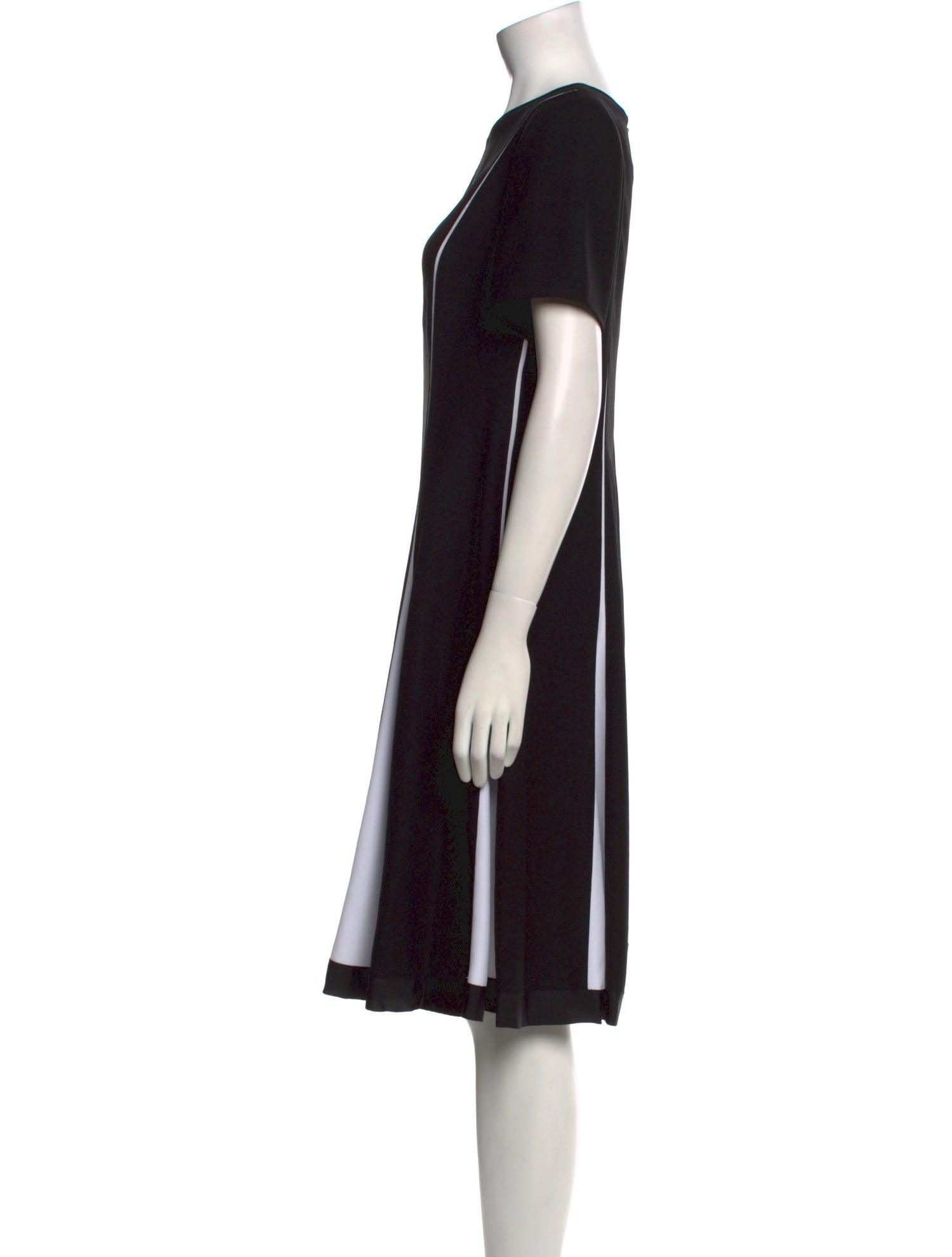 Carolina Herrera Crew Neck Mini Dress