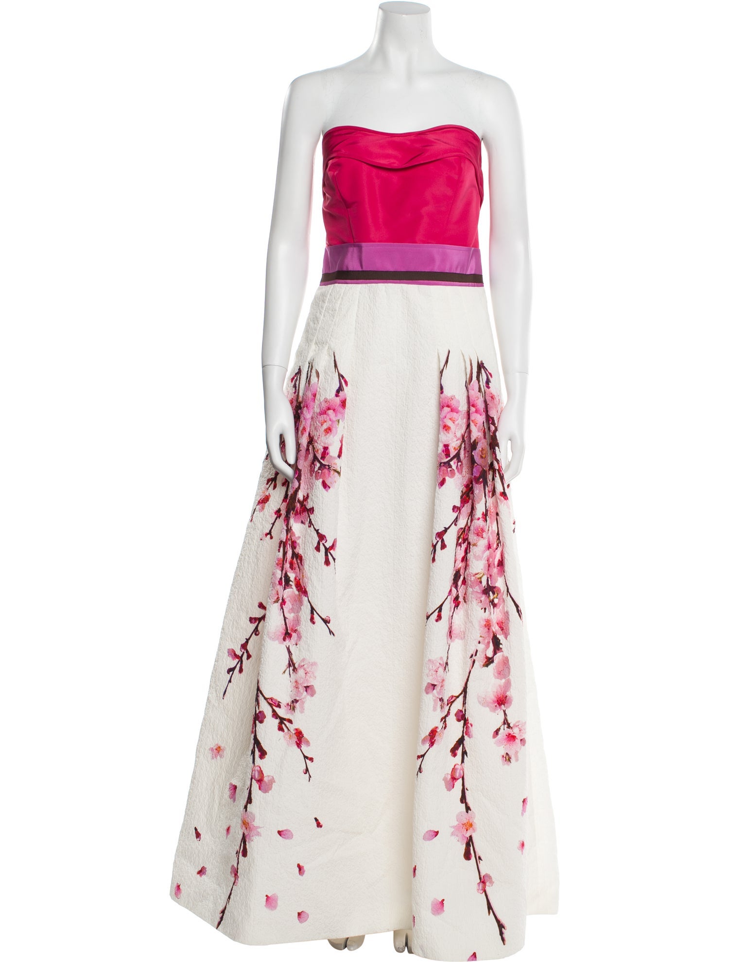 Carolina Herrera Printed Long Dress