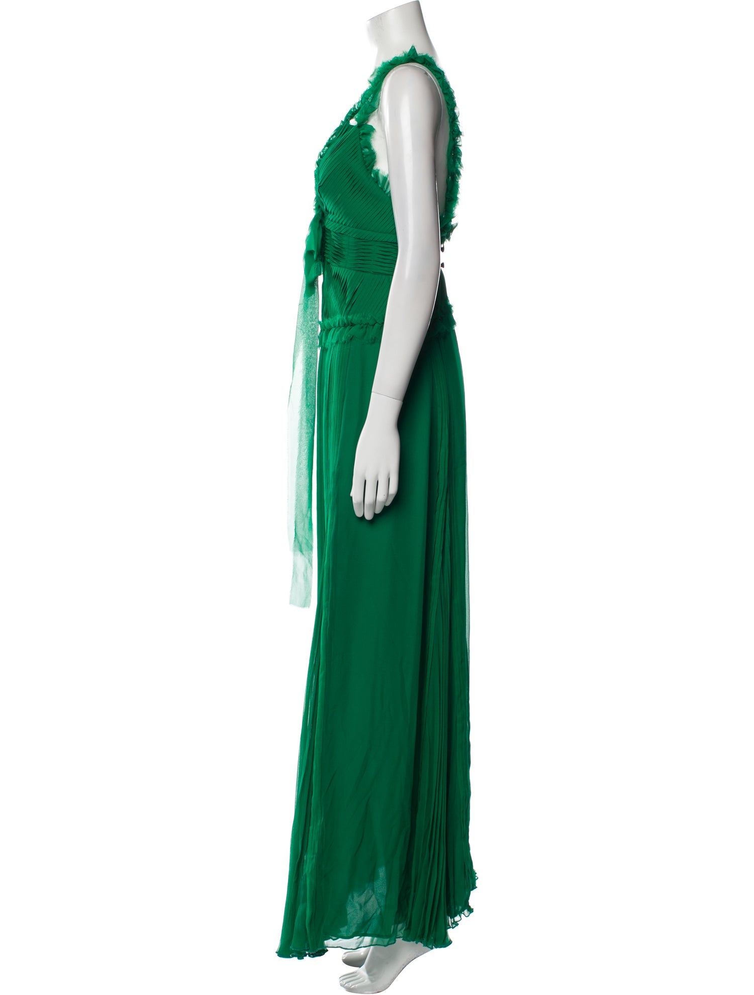 Carolina Herrera Silk Long Dress