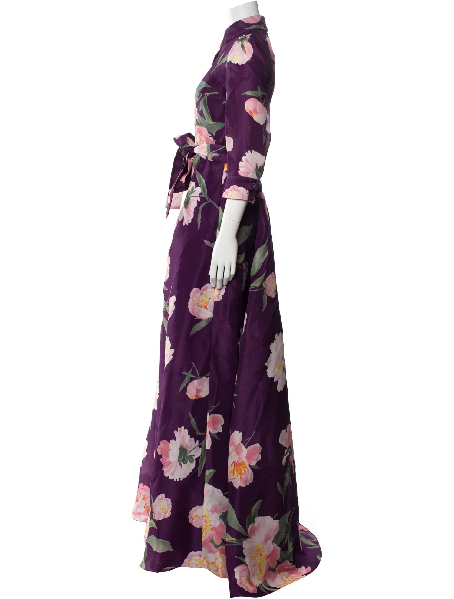 Carolina Herrera Silk Long Dress w/ Tags