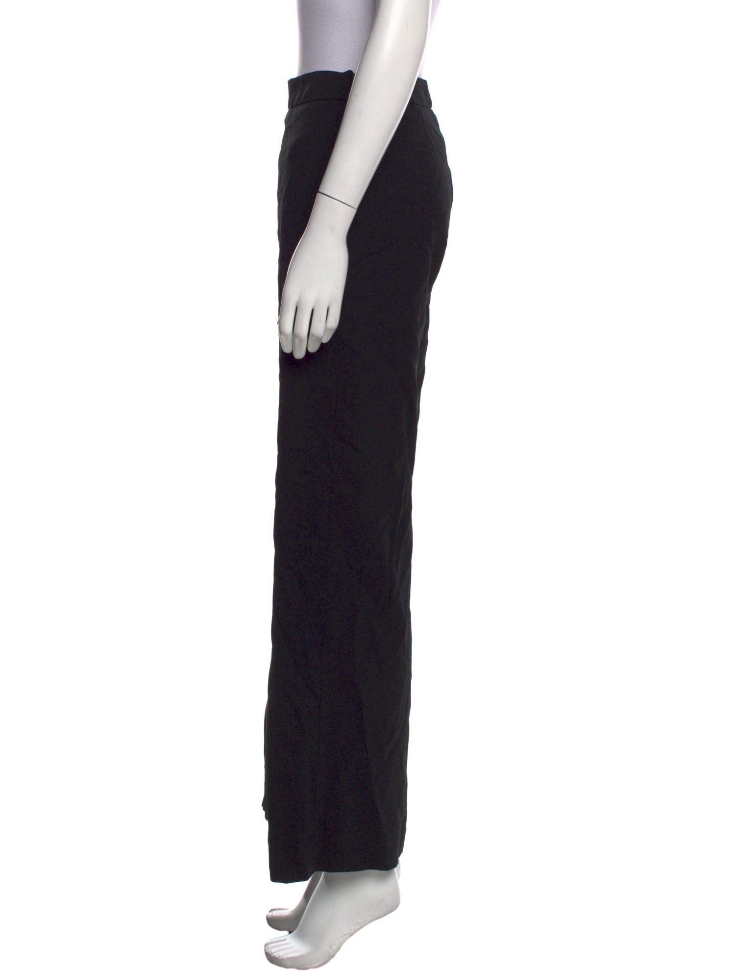 Carolina Herrera Virgin Wool Wide Leg Pants