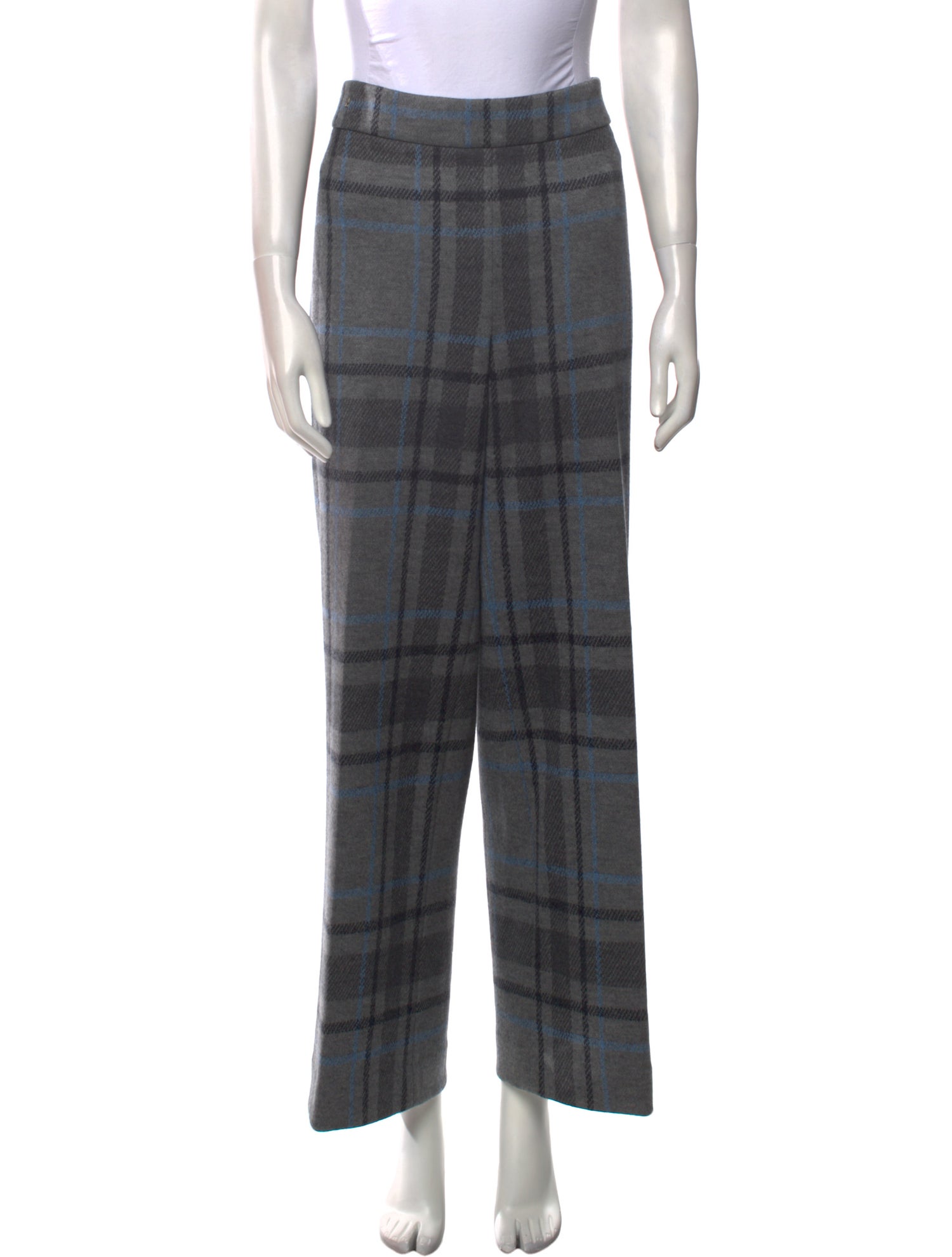 CH Carolina Herrera Wool Wide Leg Pants