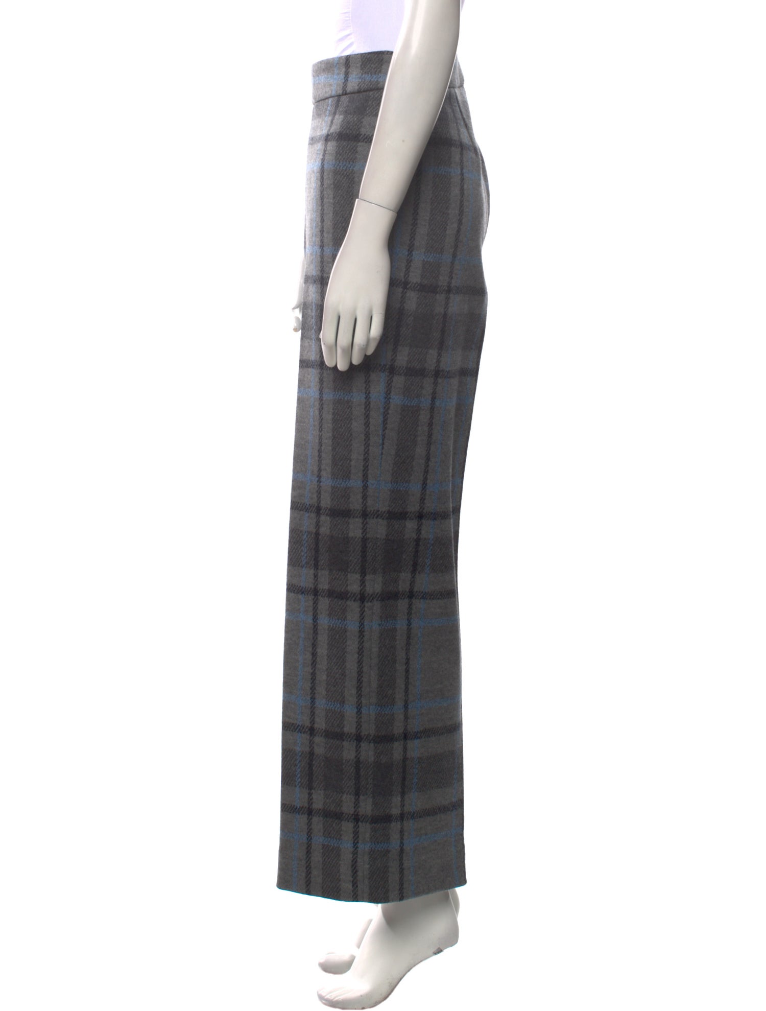 CH Carolina Herrera Wool Wide Leg Pants