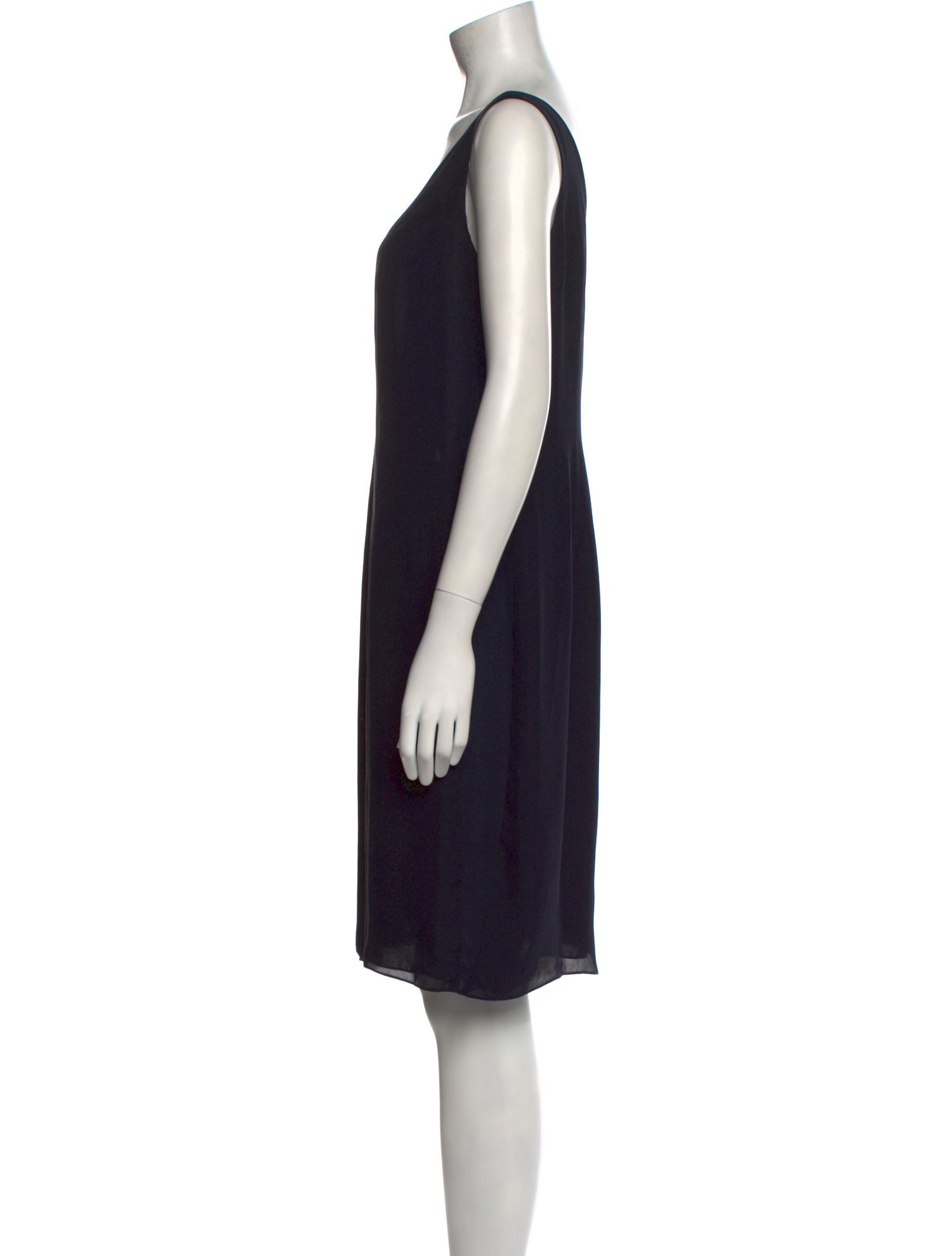 Carolina Herrera Scoop Neck Knee-Length Dress