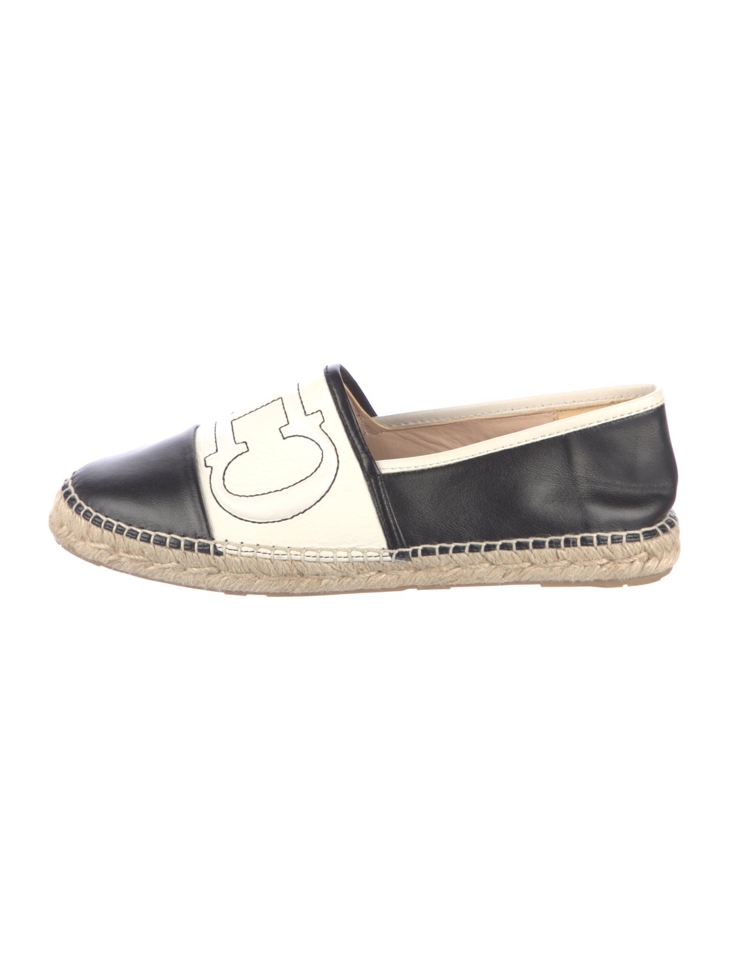 Carolina Herrera Leather Espadrilles