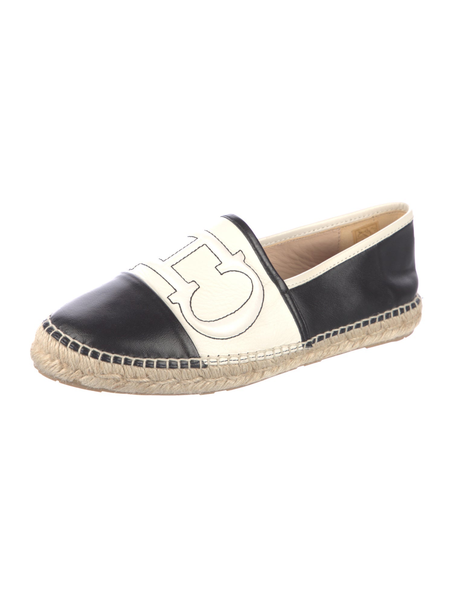 Carolina Herrera Leather Espadrilles