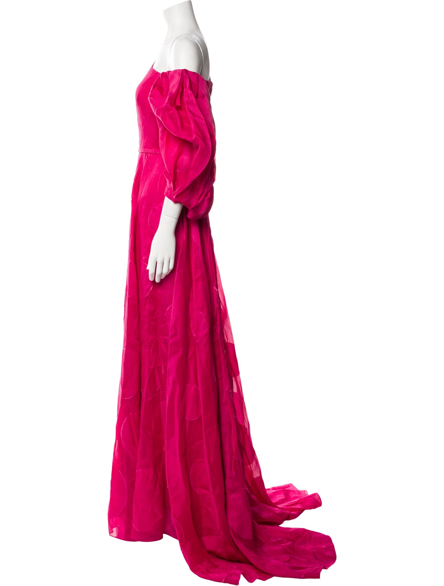 Carolina Herrera One-Shoulder Long Dress w/ Tags