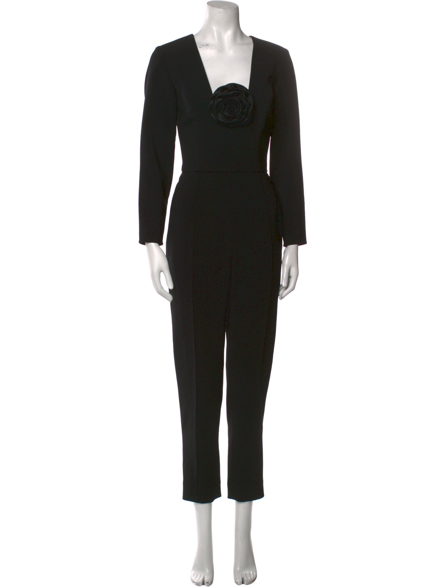 Carolina Herrera V-Neck Jumpsuit