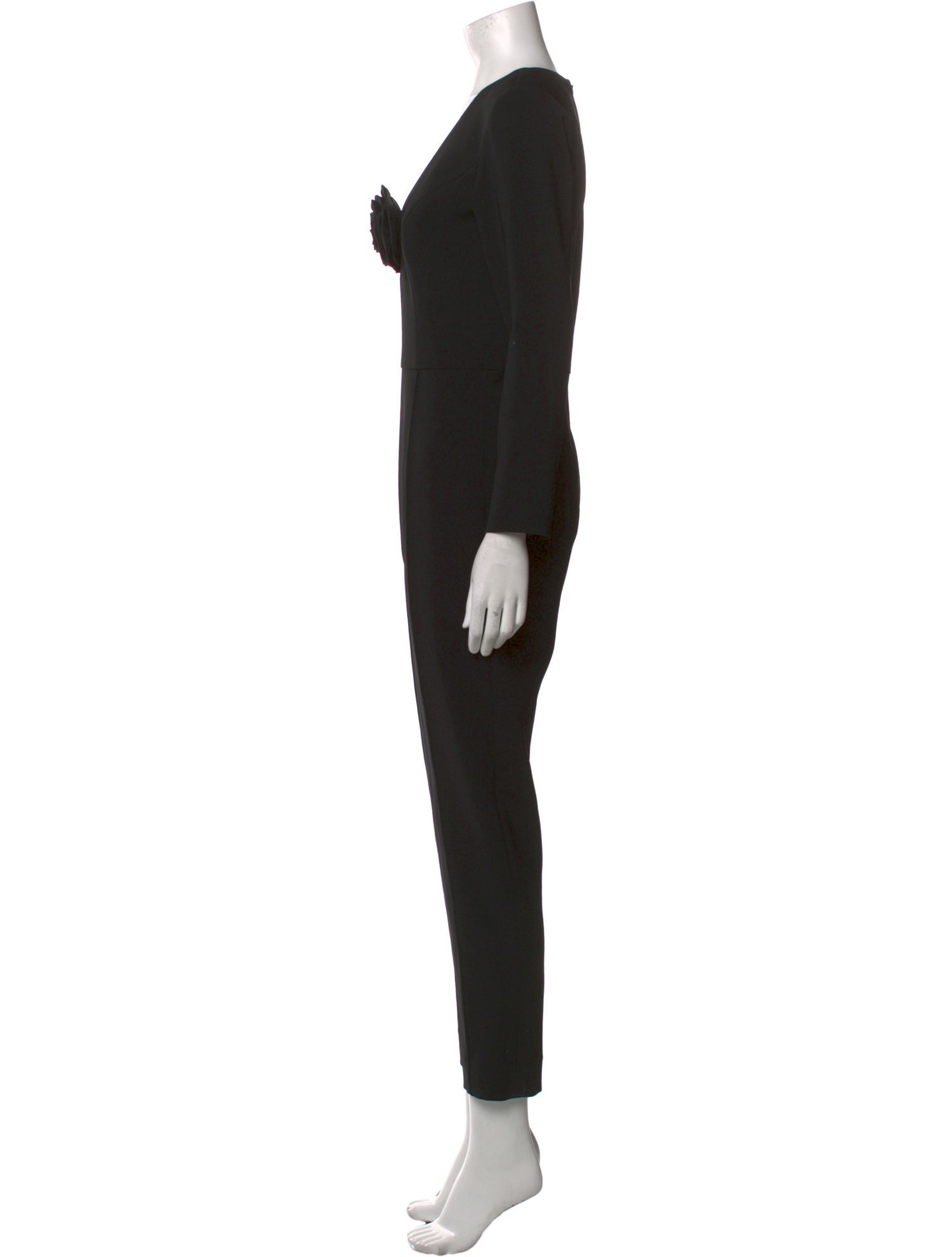 Carolina Herrera V-Neck Jumpsuit