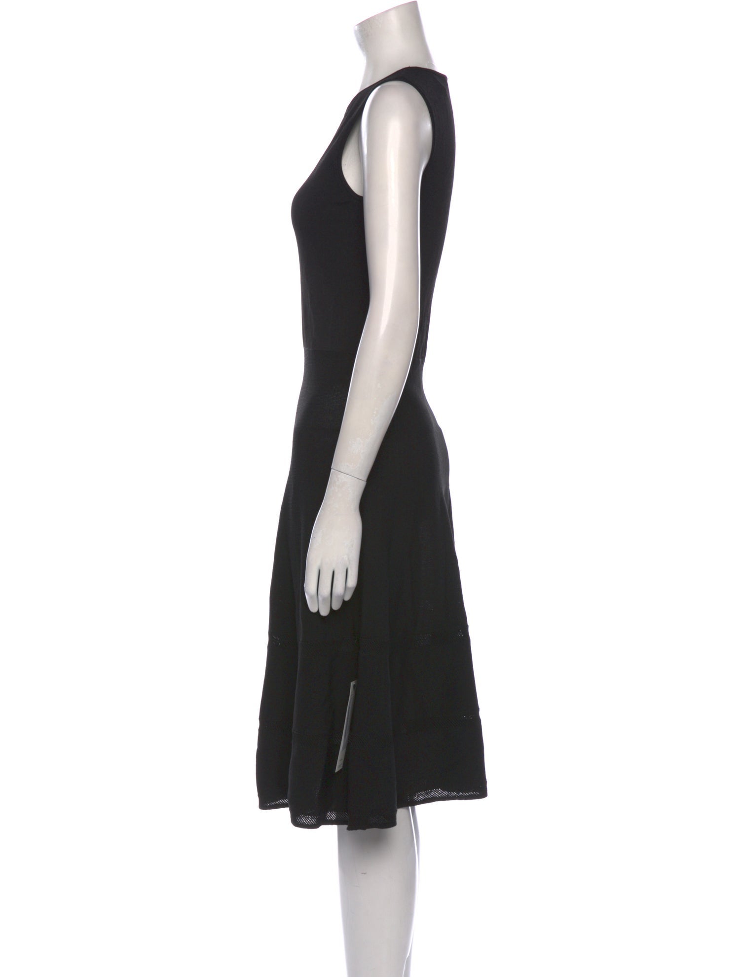 Carolina Herrera Crew Neck Midi Length Dress