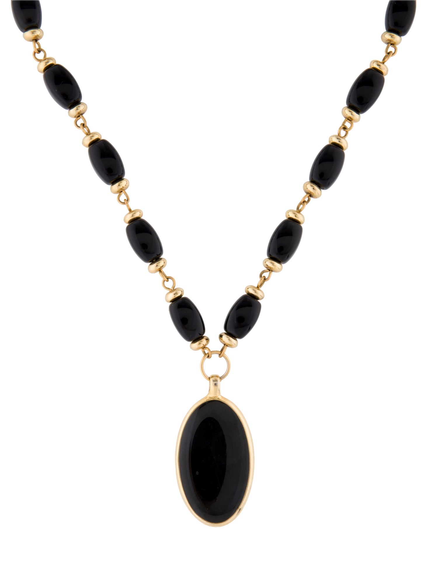 Carolina Herrera Resin Pendant Necklace