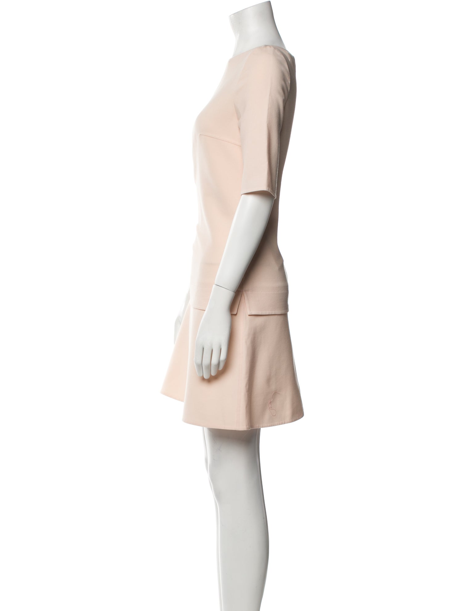 Carolina Herrera Virgin Wool Mini Dress