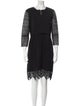 Carolina Herrera Crew Neck Knee-Length Dress