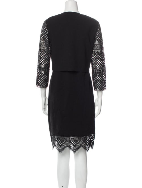 Carolina Herrera Crew Neck Knee-Length Dress