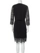 Carolina Herrera Crew Neck Knee-Length Dress