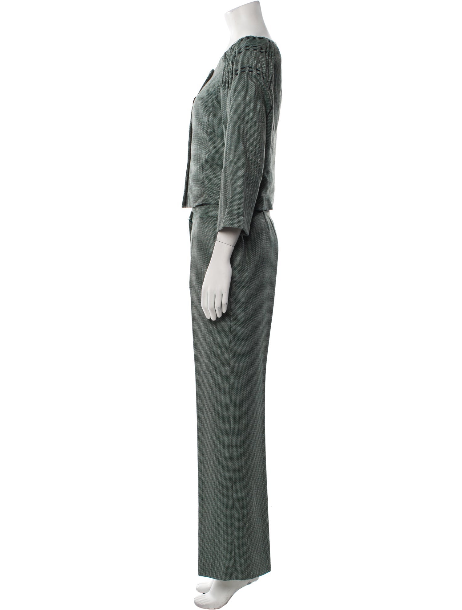 Carolina Herrera Virgin Wool Pantsuit