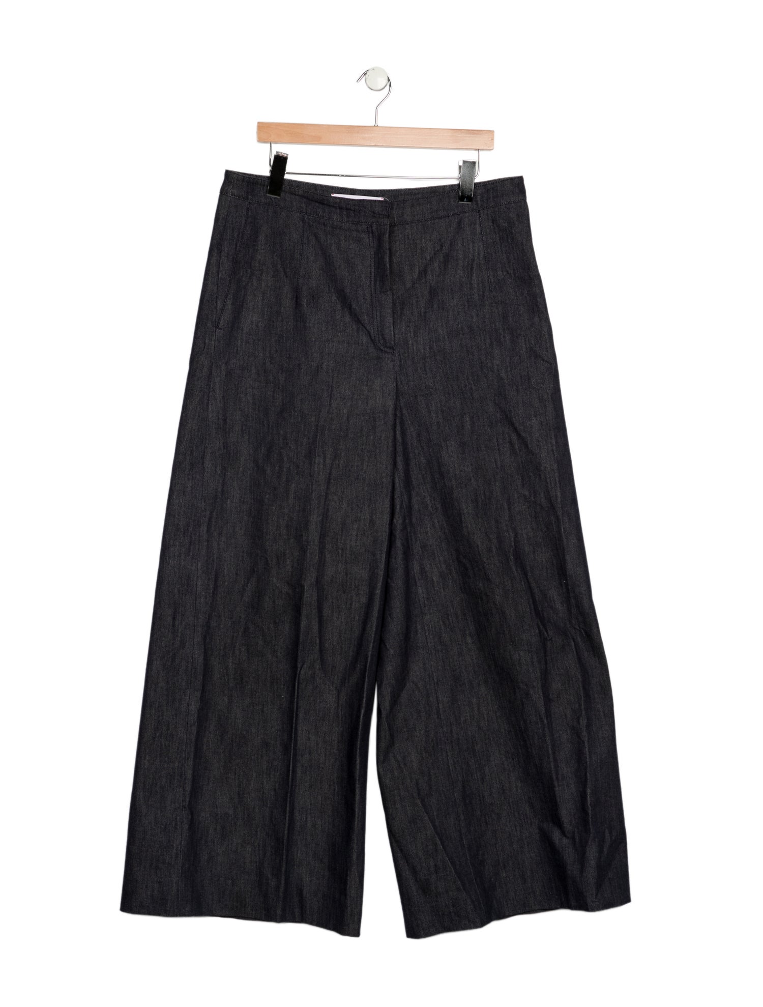 Carolina Herrera High-Rise Wide Leg Jeans